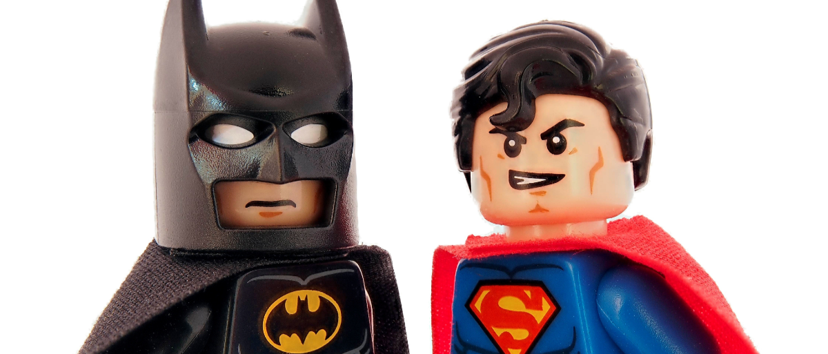 Lego Batman and Superman